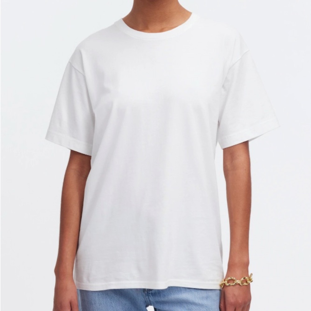 NWT Madewell Cotton Relaxed Oversized T-Shirt
